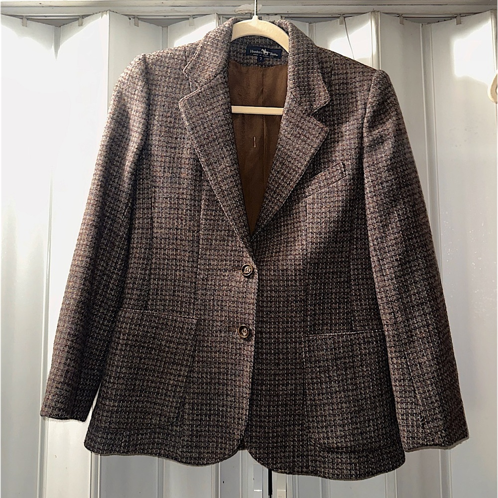 Hunter's Run Brown Wool/Tweed Blazer